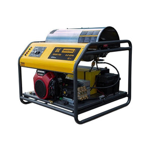 BE HW3024HG12V Industrial Series 3,000 PSI 8 GPM 690cc Honda GX690 Engine Gas Skid Mount Hot Water Pressure Washer