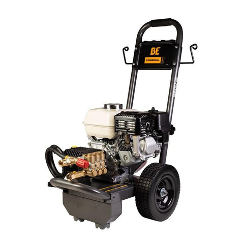 Image of BE B2565HGS 2,500 psi - 3.0 gpm gas pressure washer with Honda gx200 engine and general triplex pump