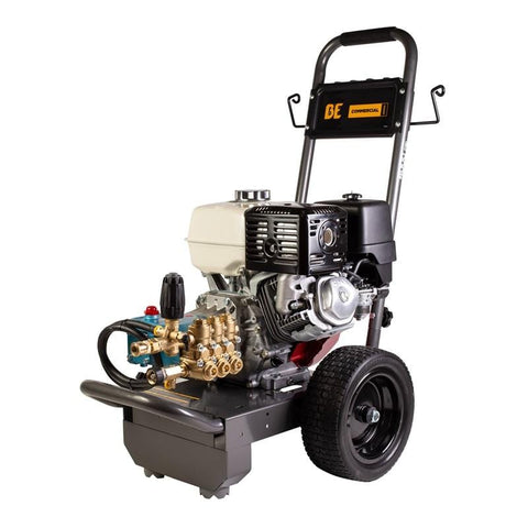 Image of BE B4013HJS 4,000 psi - 4.0 gpm gas pressure washer with Honda gx390 engine and cat triplex pump