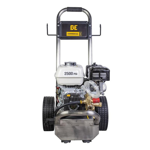 Image of BE PE-2565HWSCOMSP 2,500 psi - 3.0 gpm gas pressure washer with Honda gx200 engine and comet triplex pump