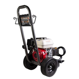 BE B2565HCS 2,500 psi - 3.0 gpm gas pressure washer with Honda gx200 engine and comet triplex pump