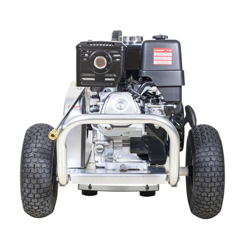Image of Simpson ALWB60828 Aluminum Water Blaster ALWB60828 4200 PSI at 4.0 GPM HONDA GX390  Cold Water Belt Drive Gas Pressure Washer 60828