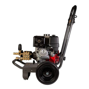 BE B4013HCS 4,000 psi - 4.0 gpm gas pressure washer with Honda gx390 engine and comet triplex pump