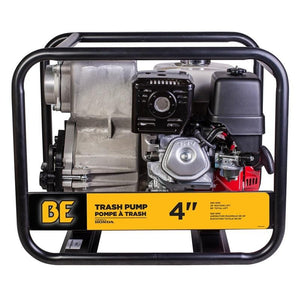 BE TP-4013HM 4" trash transfer pump with Honda gx390 engine