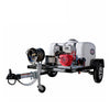 Simpson 4200 PSI at 4.0 GPM with HONDA GX390 CAT Triplex Plunger Pump Cold Water Professional Gas Pressure Washer Trailer 95003