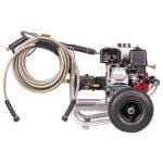 Image of Simpson ALH3425-S Aluminum ALH3425-S 3600 PSI at 2.5 GPM HONDA GX200 with AAA Triplex Plunger Pump Cold Water Professional Gas Pressure Washer 60689