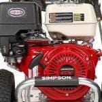 Image of Simpson ALH4240 Aluminum ALH4240 4200 PSI at 4.0 GPM HONDA GX390 with CAT Triplex Plunger Pump Cold Water Professional Gas Pressure Washer 60688