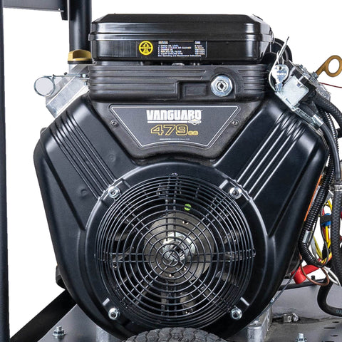 Image of Simpson BB65105 Big Brute BB65105 4000 PSI at 4.0 GPM VANGUARD V-Twin Hot Water Direct Gas Pressure Washer  65105
