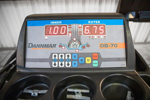 Image of Dannmar DB-70 Wheel Balancer / 110V, 50-60HZ, 1-Ph. 5140159
