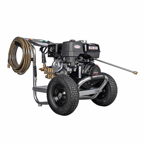 Image of Simpson IR61028 industrial Series IR61028 4400 PSI at 4.0 GPM HONDA GX390 Cold Water Gas Pressure Washer 61028