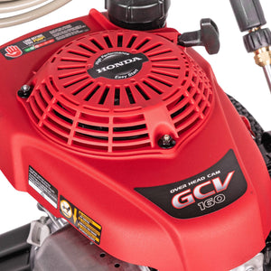 SIMPSON MS60809-S MegaShot MS60809-S 3000 PSI at 2.4 GPM HONDA GCV160 Cold Water Gas Pressure Washer 60809