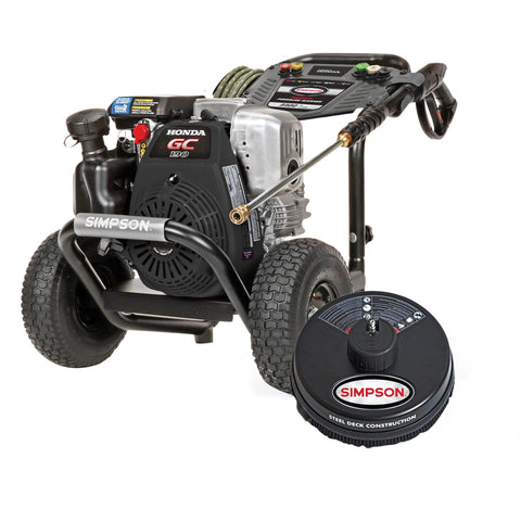 Image of SIMPSON MegaShot MS61033-S 3300 PSI at 2.4 GPM HONDA GC190 Cold Water Gas Pressure Washer 61033