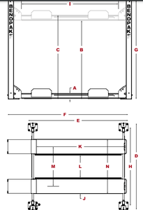 Bendpak | 4-Post Lift | HD-7W | 5175120