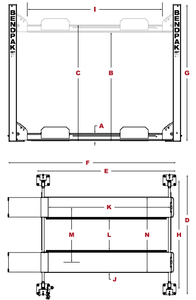 Bendpak | 4-Post Lift | HD-7PXW | 5175516