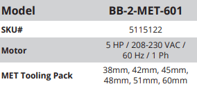 Image of BendPak | Tubing Bender | BB-2-MET-601 | 5115122