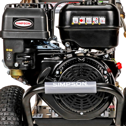 Image of SIMPSON PowerShot PS60843 4400 PSI at 4.0 GPM SIMPSON 420cc Cold Water Gas Pressure Washer 60843