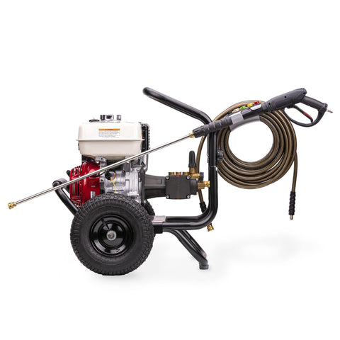 Image of SIMPSON PowerShot PS60869 4000 PSI at 3.5 GPM HONDA GX270 Cold Water Gas Pressure Washer 60869