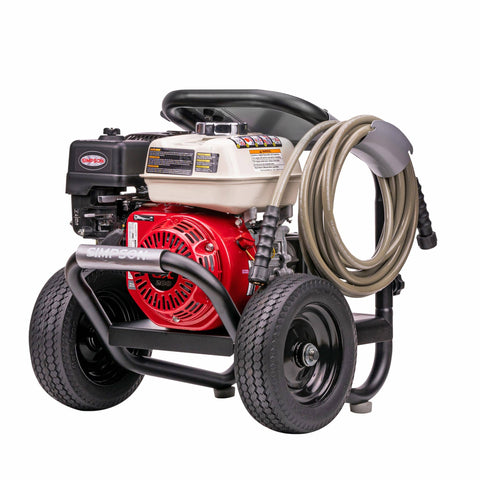 Image of SIMPSON PS6099 PowerShot PS60995 3600 PSI at 2.5 GPM HONDA GX200 Cold Water Gas Pressure Washer 60996