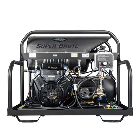 Image of Simpson SB3555 Super Brute SB3555 3500 PSI at 5.5 GPM VANGUARD V-Twin Hot Water Gas Pressure Washer 65110