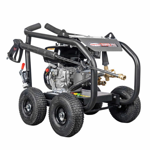 Image of Simpson SW3625HADS Super Pro Roll-Cage SW3625HADS 3600 PSI at 2.5 GPM HONDA GX200 Cold Water Gas Pressure Washer 65200