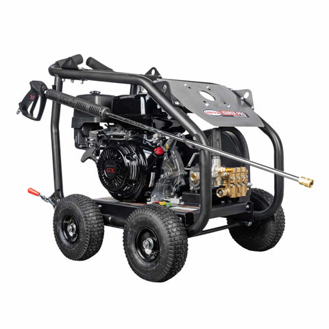 Image of Simpson SW4440HCBM Super Pro Roll-Cage SW4440HCBM 4200 PSI at 4.0 GPM HONDA GX390 Cold Water Belt Drive Gas Pressure Washer 65209