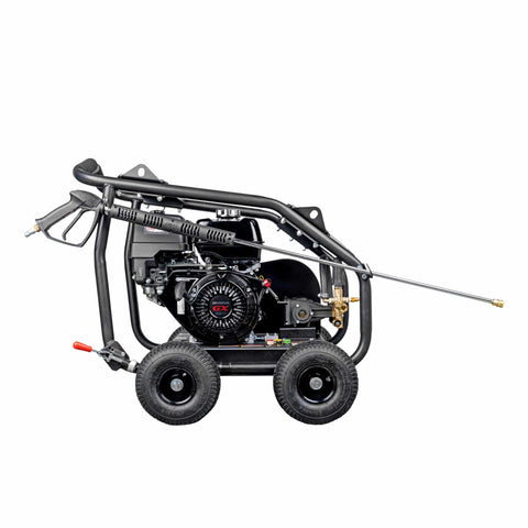 Image of Simpson SW4440HCBM Super Pro Roll-Cage SW4440HCBM 4200 PSI at 4.0 GPM HONDA GX390 Cold Water Belt Drive Gas Pressure Washer 65209