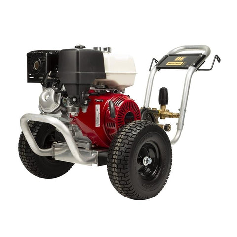 BE B3013HABC 3,000 psi - 5.0 gpm gas pressure washer with Honda gx390 engine and comet triplex pump