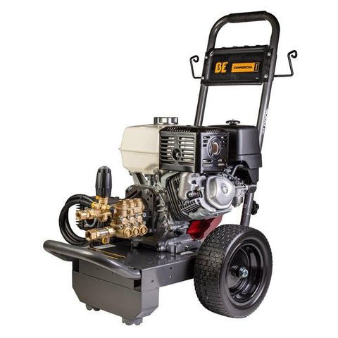 Image of BE B4013HCS 4,000 psi - 4.0 gpm gas pressure washer with Honda gx390 engine and comet triplex pump