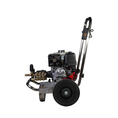 Image of BE PE-4013HWPSGEN 4,000 PSI - 4.0 GPM Gas pressure washer with Honda GX390 Engine and general triplex pump.