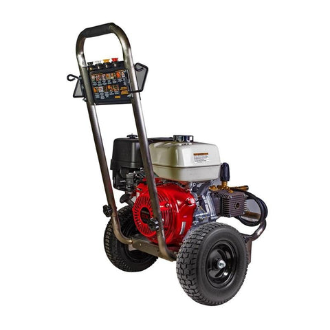 Image of BE PE-4013HWPSCOMZ 4,000 psi - 4.0 gpm gas pressure washer with Honda gx390 engine and comet triplex pump