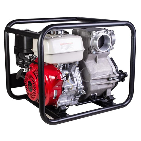 BE TP-4013HM 4" trash transfer pump with Honda gx390 engine