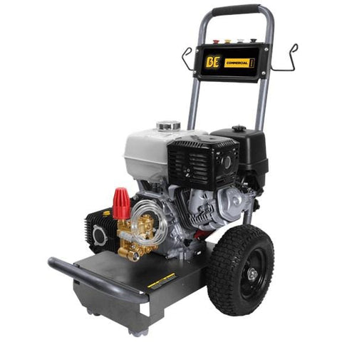 BE B4213HC 4,200 psi - 4.0 gpm gas pressure washer with Honda gx390 engine and comet triplex pump
