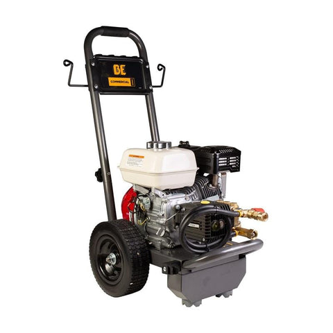 Image of BE B2565HGS 2,500 psi - 3.0 gpm gas pressure washer with Honda gx200 engine and general triplex pump