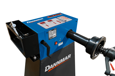 Image of Dannmar MB-240X Post Mount Wheel Balancer / Manual Spin / 110V, 50-60HZ, 1-Ph. 5140161